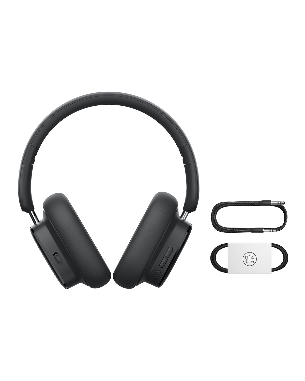 Bluetooth slúchadlá Baseus Bowie H1i s ANC čierna