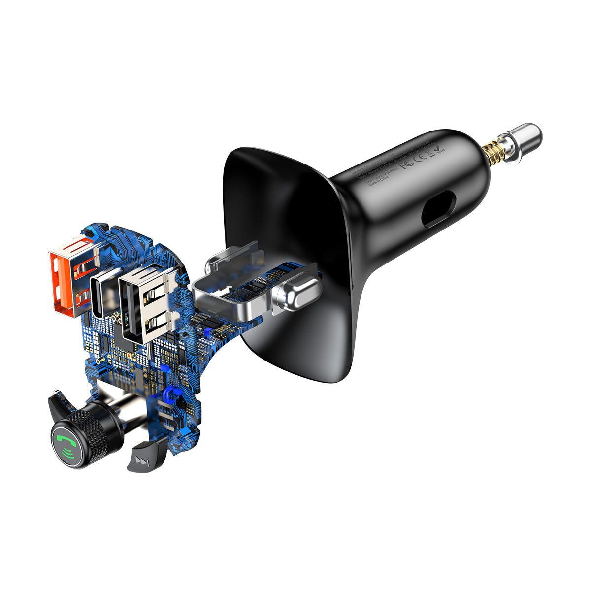 FM transmitter Baseus S13 T-shaped čierny