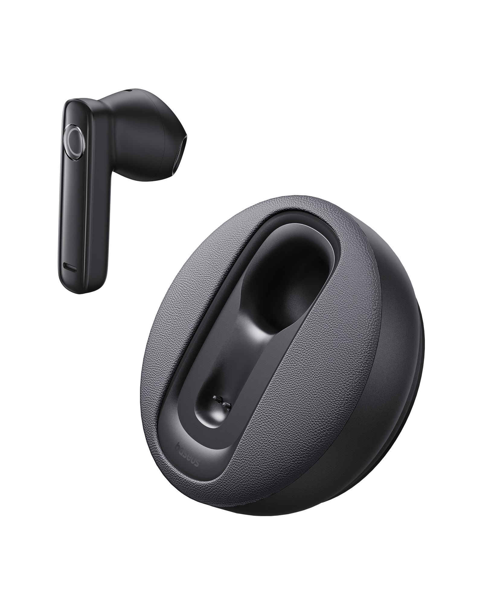 Bluetooth slúchadlo so solárnym nabíjaním Baseus Bowie CM10 čierne