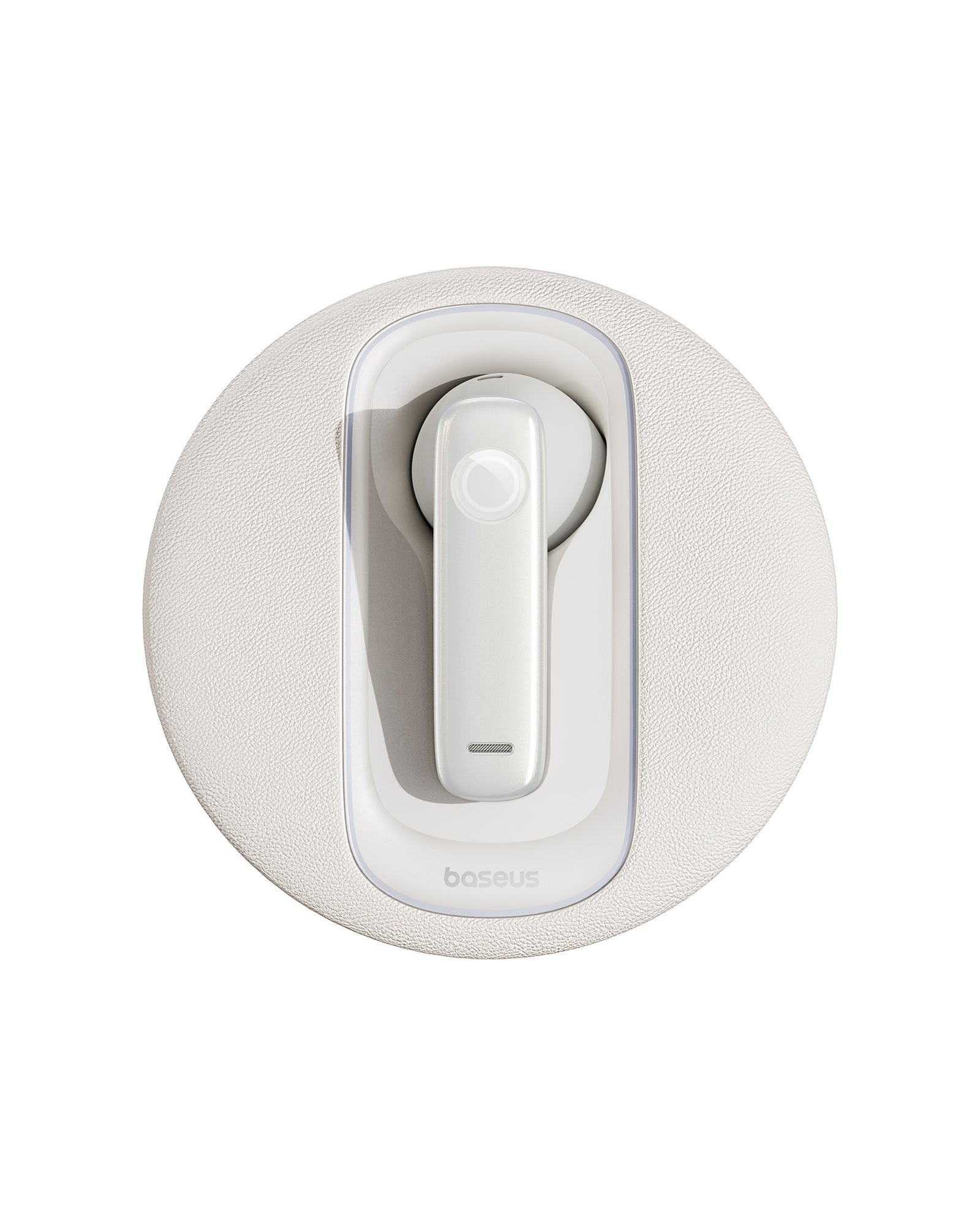 Bluetooth slúchadlo so solárnym nabíjaním Baseus Bowie CM10 biele