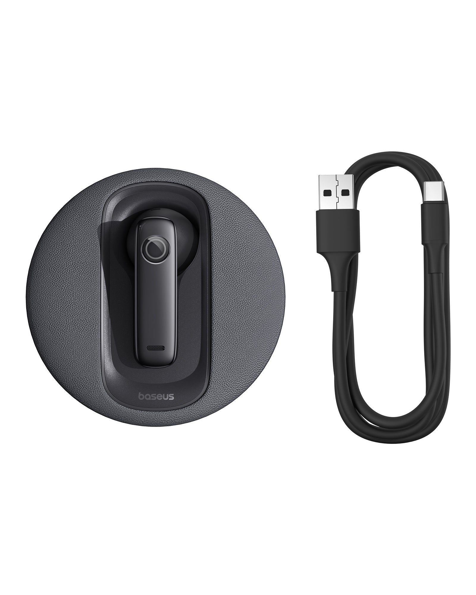 Bluetooth slúchadlo so solárnym nabíjaním Baseus Bowie CM10 čierne