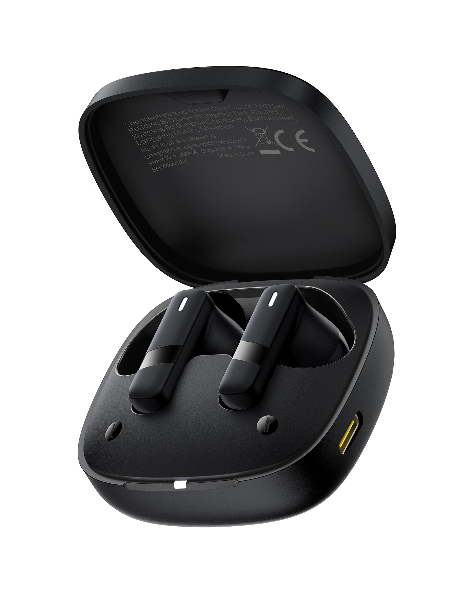 Bluetooth slúchadlá Baseus Bowie E20 čierna