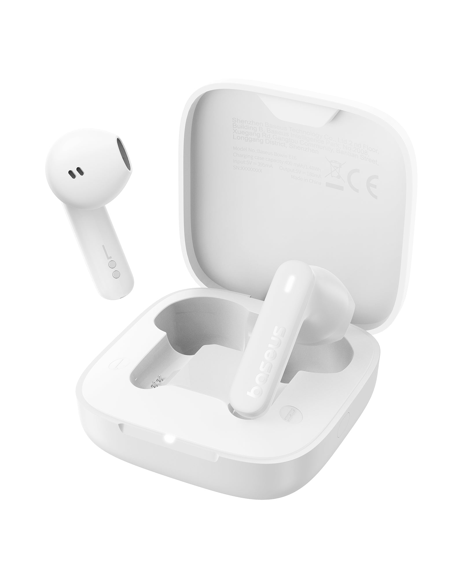 Bluetooth slúchadlá Baseus Bowie E16 biela