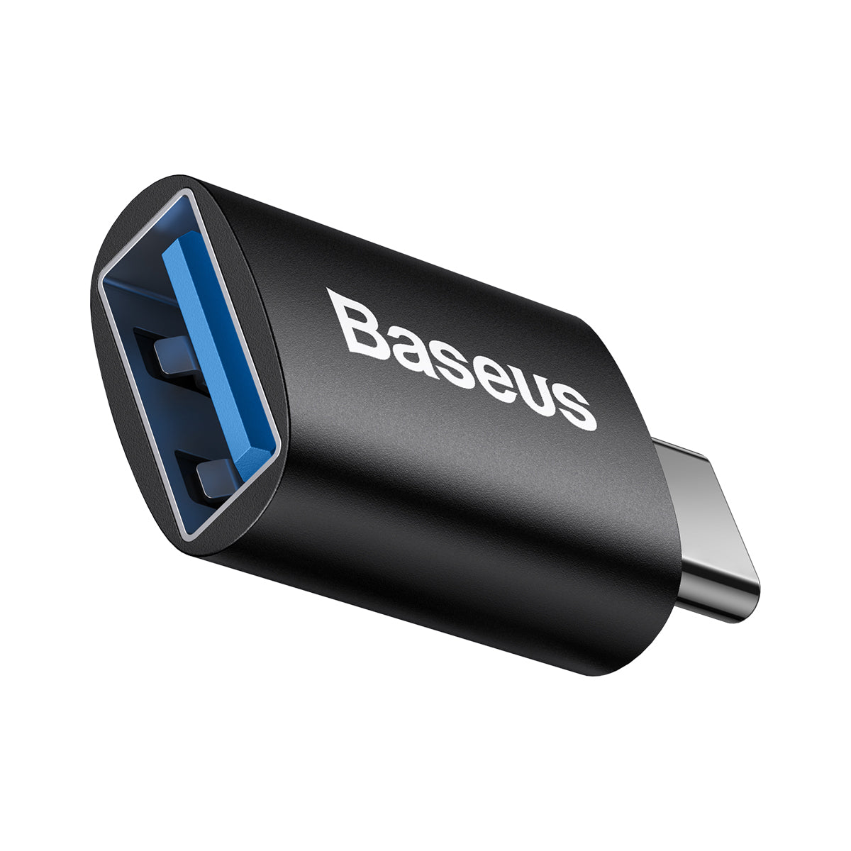Adaptér Baseus Ingenuity Series Mini OTG USB-C/USB 3.1 (M/F) čierny