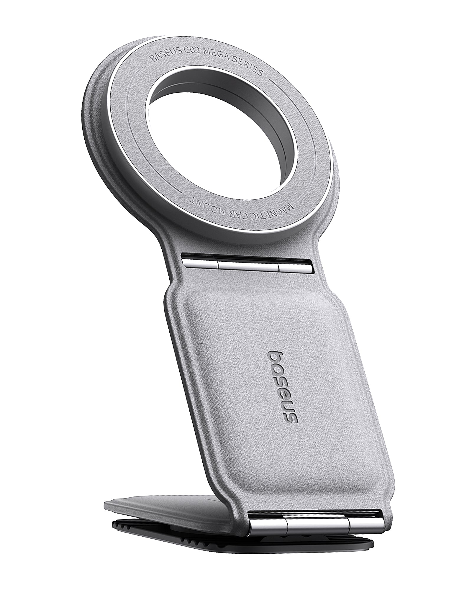 Auto držiak s magnetom Baseus C02 Prime Trip na palubnú dosku šedý
