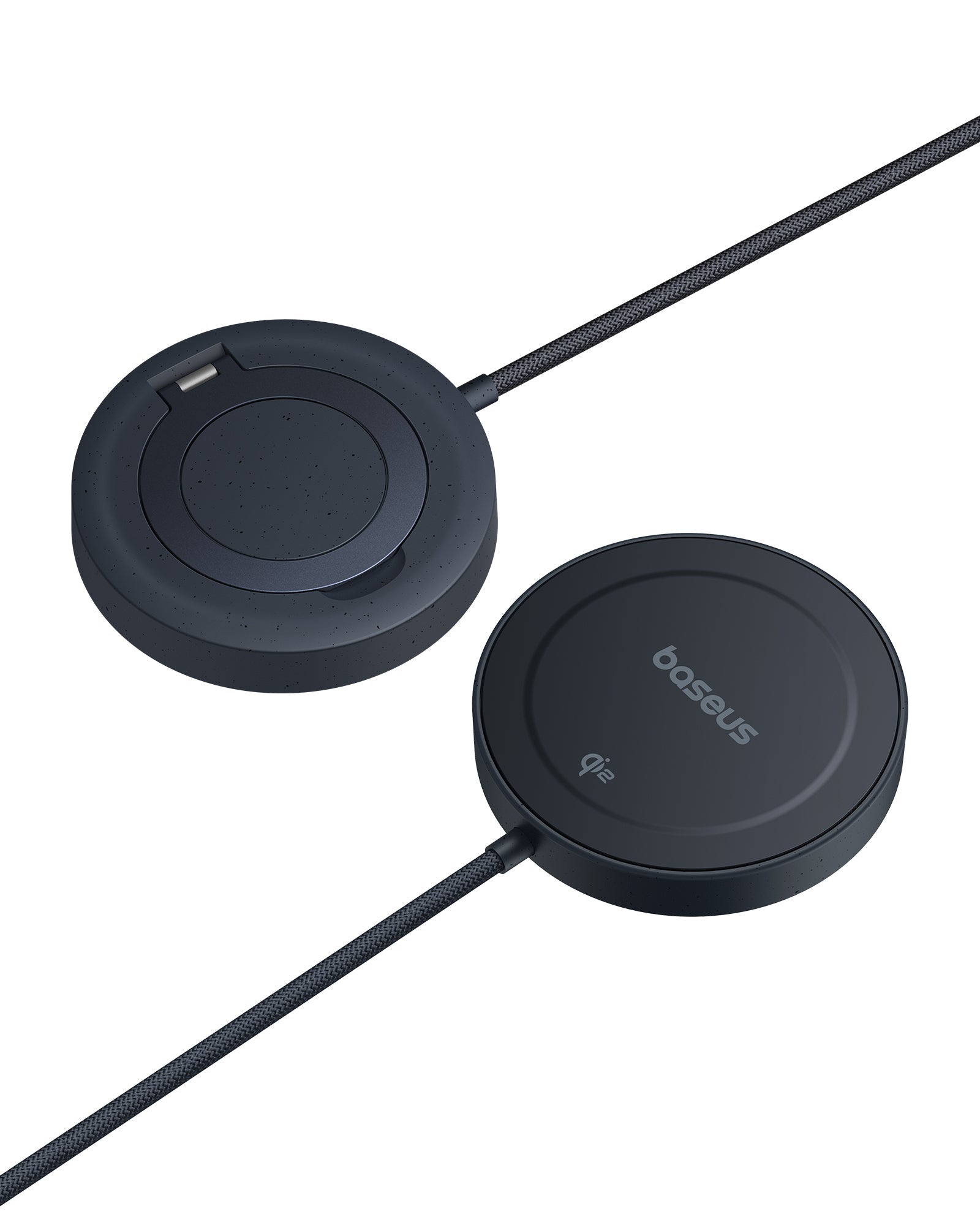 Baseus Bezdrôtová nabíjačka Baseus Simple Mini4 Qi2 15W kompatibilná s MagSafe čierna