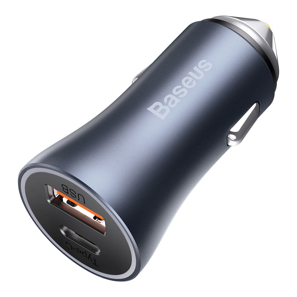 Baseus Auto nabíjačka Baseus Golden Contractor Pro 40W 1x USB, 1x USB-C tmavo sivá