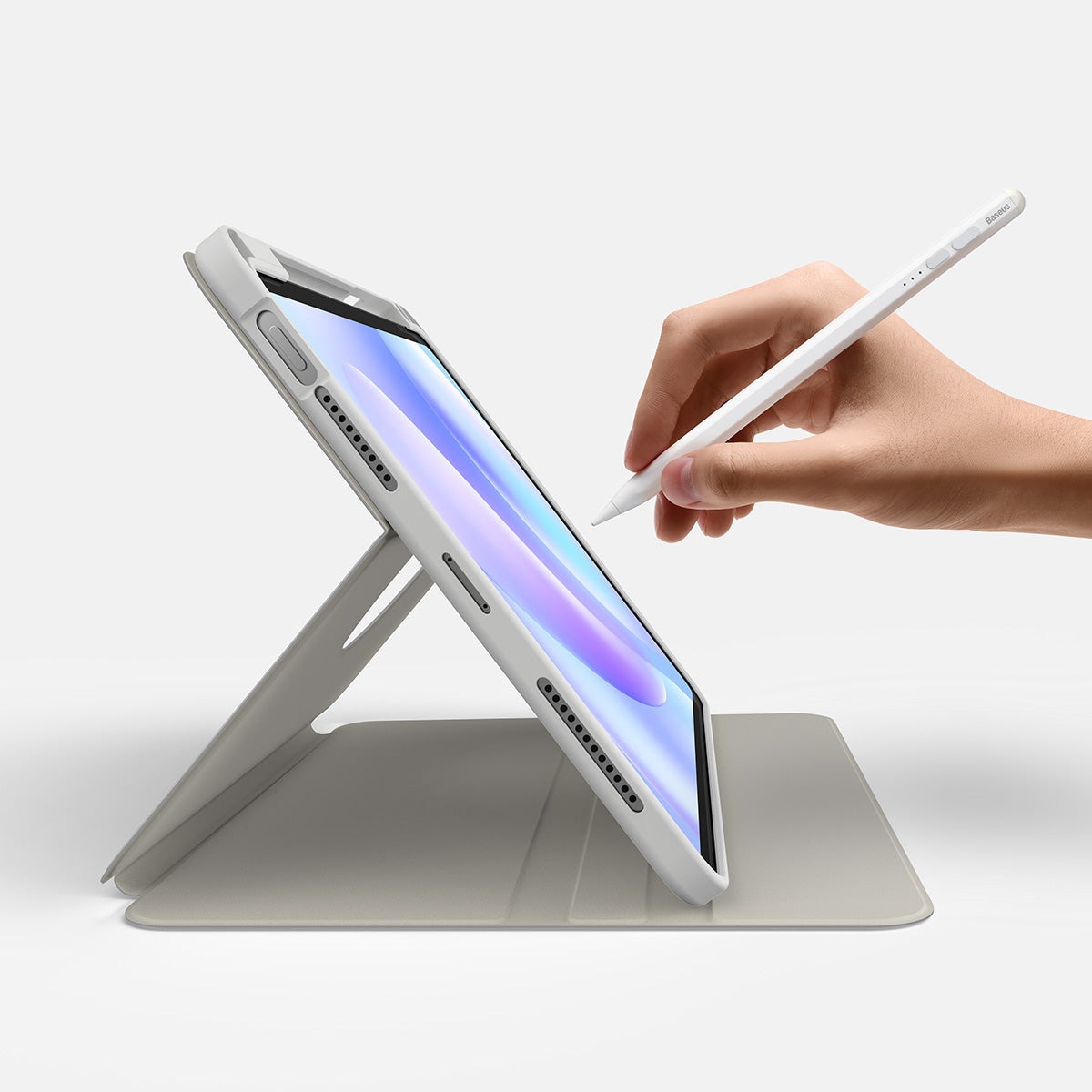 Flipové puzdro Baseus Minimalist Series pre Apple iPad Pro 11"/iPad Air4/Air5 10.9'' sivé