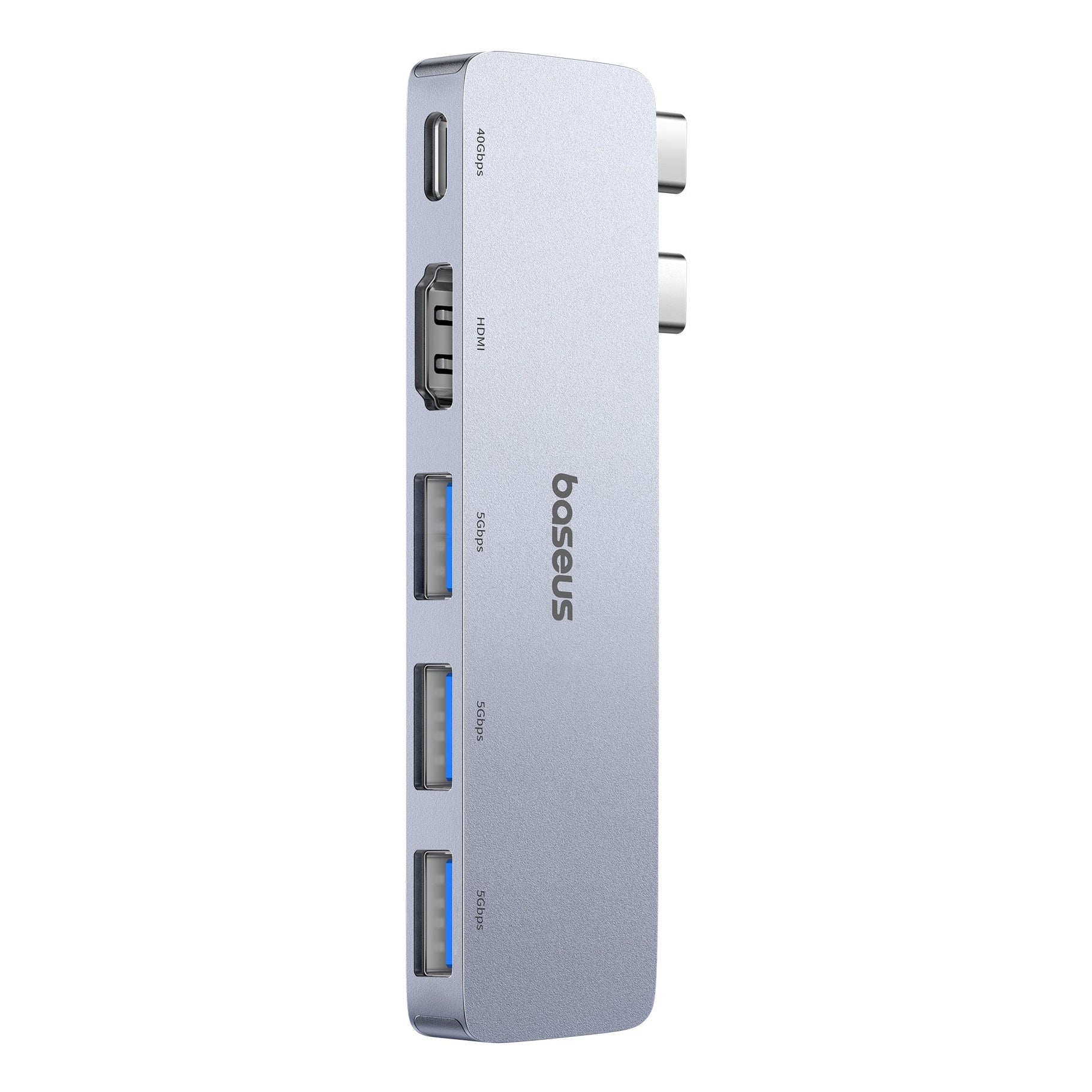 Baseus Dokovacia stanica 5v1 Baseus Ultra Joy 100W 1xUSB-C, 3xUSB, 1xHDMI šedá