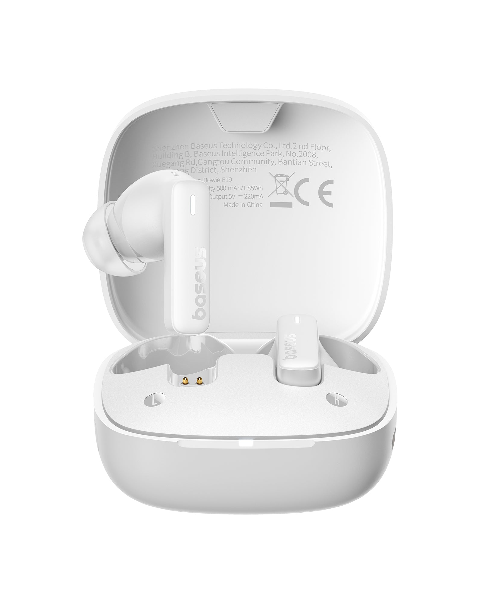Bluetooth slúchadlá Baseus Bowie E19 biela