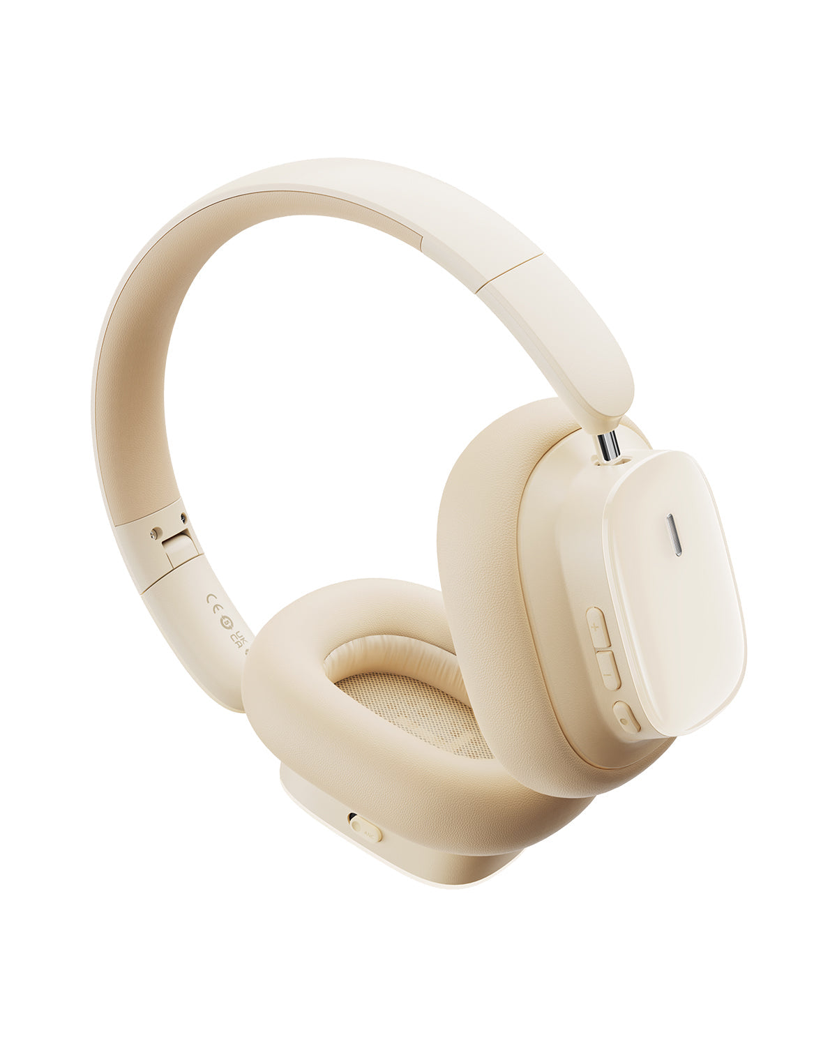 Bluetooth slúchadlá Baseus Bowie H1i s ANC biela